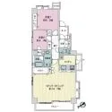 オーベル相模原 間取図