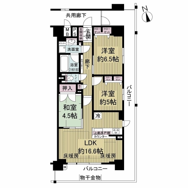 プレサンスロジェ西宮鳴尾 間取図