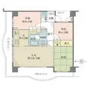 藤和シティコープ篠崎 間取図