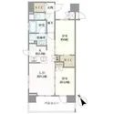 エクセレントシティ船橋ＷＥＳＴ 間取図