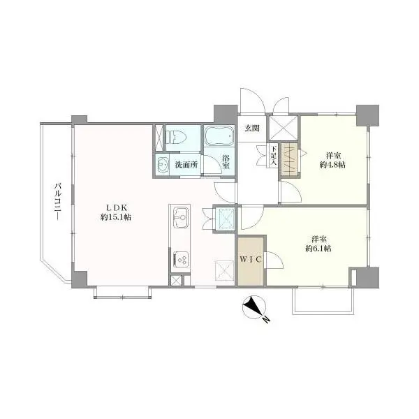 グランドメゾン大森山王 間取図
