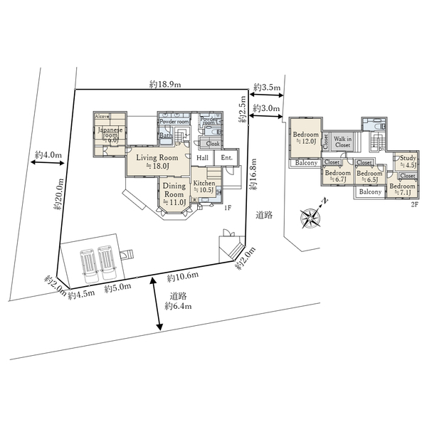 杉並区本天沼２丁目 間取図