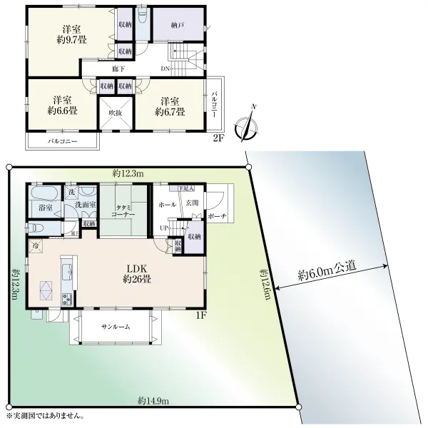 知立市鳥居２丁目 間取図