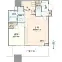 クレストプライムタワー芝 間取図