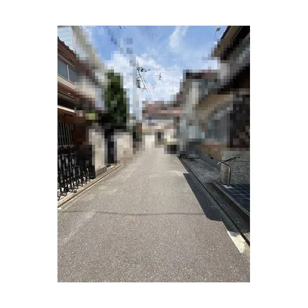 京都市左京区吉田中阿達町 前面道路2