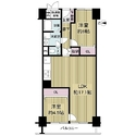 江坂ハイデンス 間取図