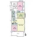 アンビシャス西新井 間取図