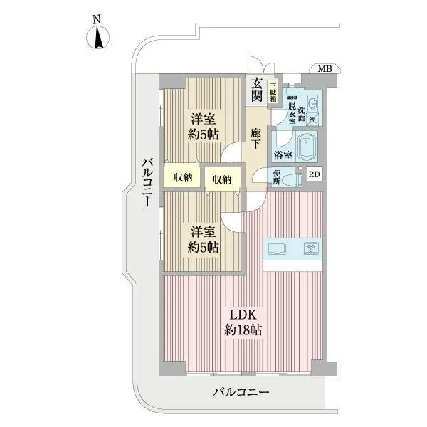 小島第３スカイハイツ 間取図