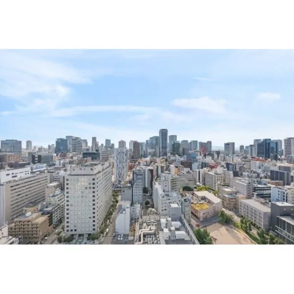 シティタワー東梅田パークフロント バルコニーからの眺望