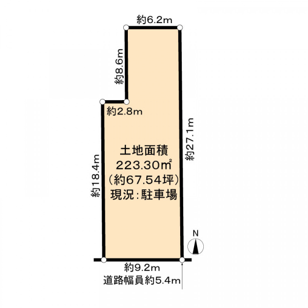 名古屋市西区那古野２丁目 間取図
