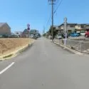 長久手市喜婦嶽 前面道路含む現地写真