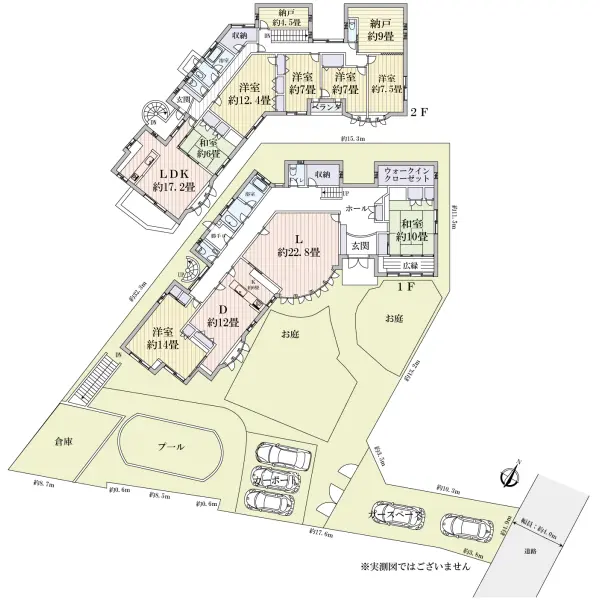 豊中市清風荘１丁目 間取図