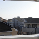 豊中市清風荘１丁目 ＬＤＫ横のバルコニーからの眺望です。