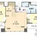 ザ・ファインタワー大手前 間取図