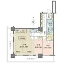パークハウス　ワンズタワー 南西角部屋