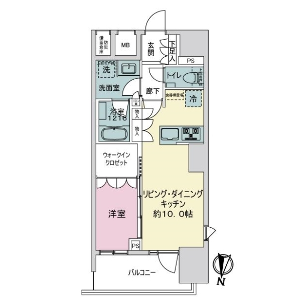 ルジェンテ文京湯島 間取図
