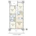 プラウド駒場 間取図