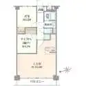 秀和清澄レジデンス 間取図
