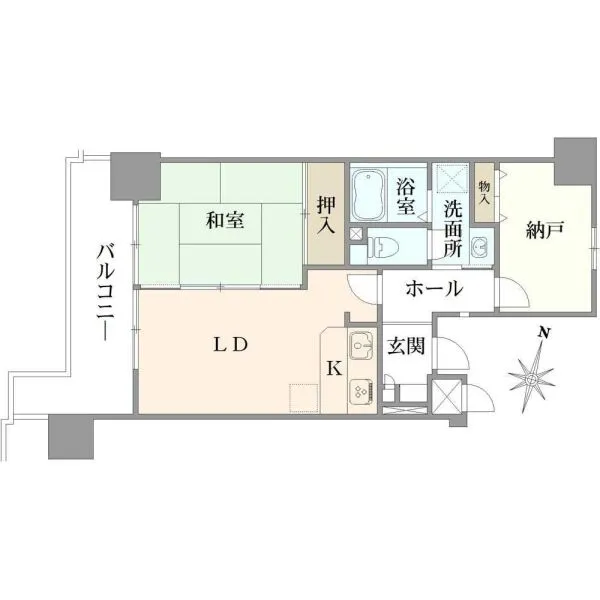 ライオンズマンション新大阪第六 間取図