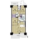 プローラ津田沼 間取図