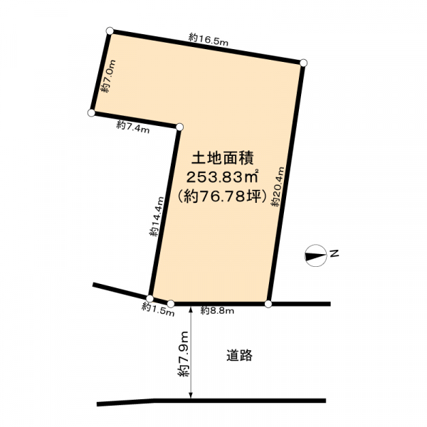 世田谷区尾山台２丁目 間取図