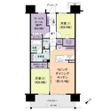 ザ・ガーデンズ東京王子ブルームコート 間取図