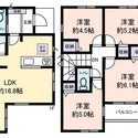 足立区弘道１丁目 間取図