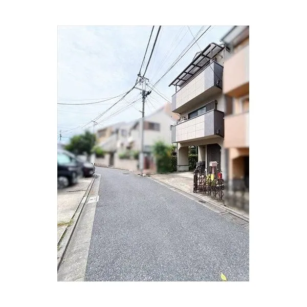 杉並区和田3丁目 前面道路