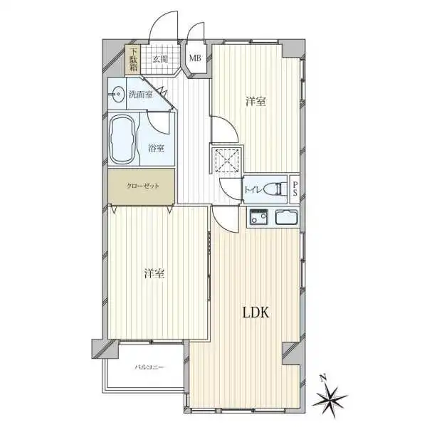 サンレイ天神橋 間取図