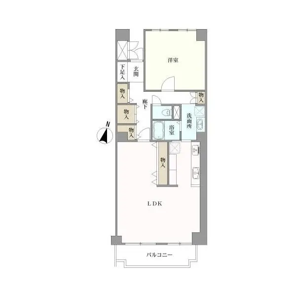 パークサイド町田 間取図