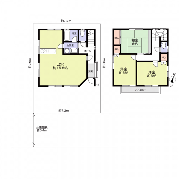 名古屋市中村区野田町字二反畑 間取図