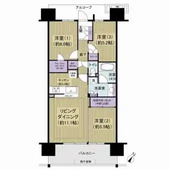 間取図