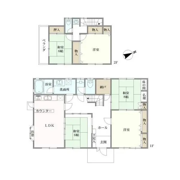 横浜市泉区和泉中央南２丁目 間取図