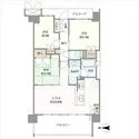 アトレ西院エルステージ 間取図