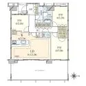 常盤台ガーデンソサエティ 間取図