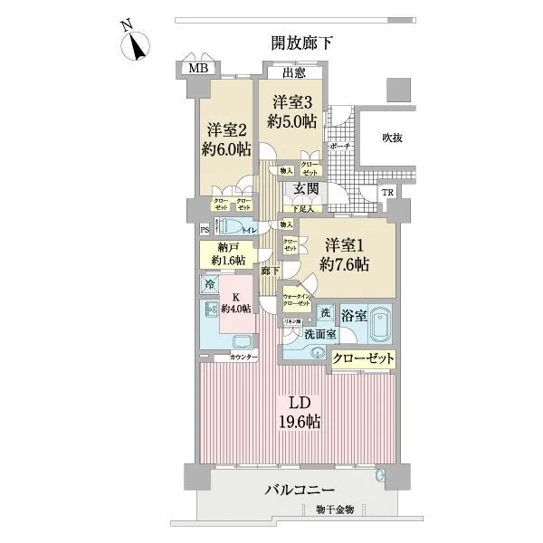プレイシア 間取図
