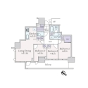 グランドメゾン上町台レジデンスタワー 間取図