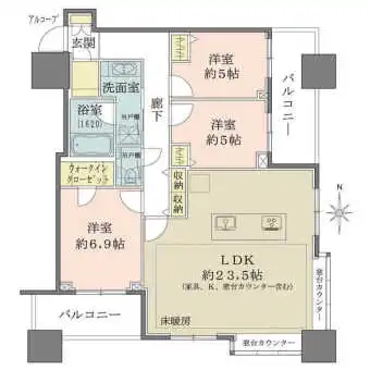 間取図