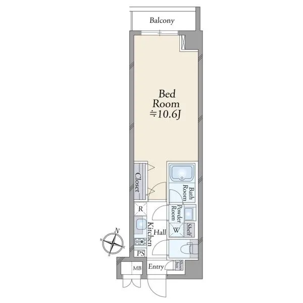 コンシェリア目黒THE RESIDENCE 間取図