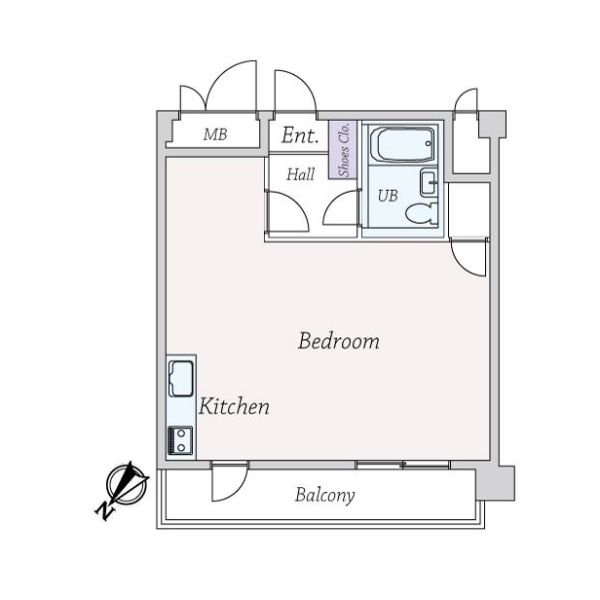 ディアプラザ根津 間取図