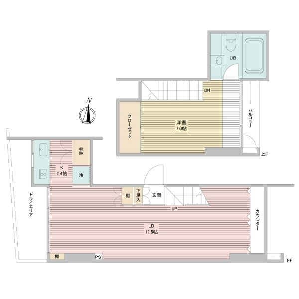 デュフレ自由が丘 間取図