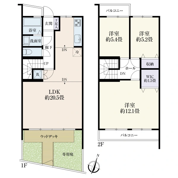 鎌倉コートハウス 間取図
