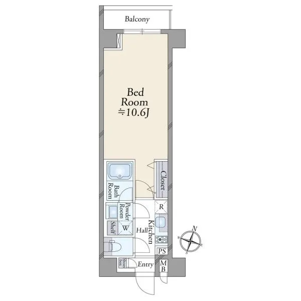 コンシェリア目黒THE RESIDENCE 間取図
