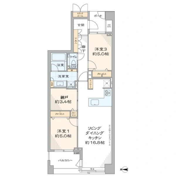 It’s東京フォーサイトスクエア 間取図