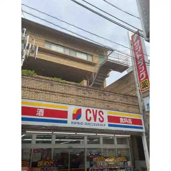 目黒区大岡山２丁目 サンドラッグCVS大岡山店（ドラッグストア）まで約300m（徒歩4分）