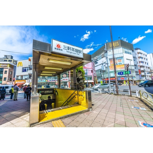 グランスイート三軒茶屋レジデンス 三軒茶屋駅(駅)まで約670m(徒歩9分)