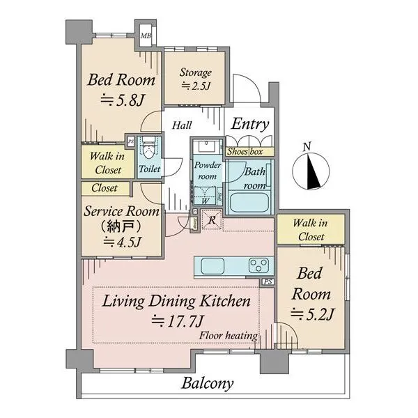 リビオ練馬高野台 現地（2026年9月撮影）
