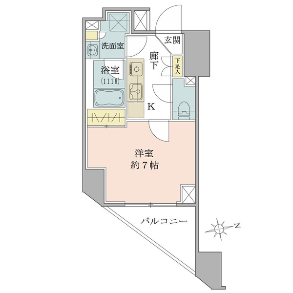 ブライズ東日本橋 間取図