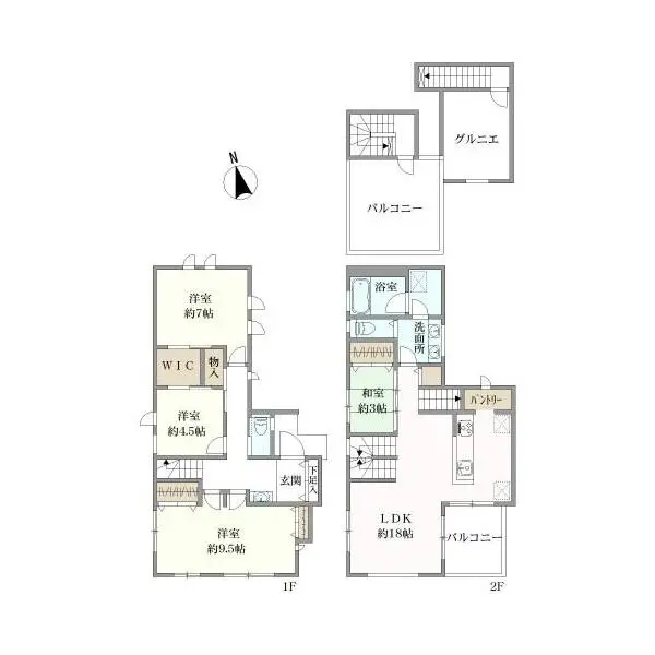 西東京市南町６丁目 間取図