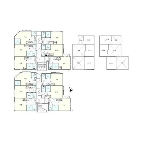 中野区江古田2丁目 間取図